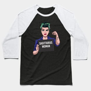 Sagittarius Woman Baseball T-Shirt